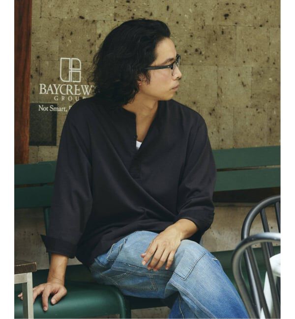 JOURNAL STANDARD relume「スリーピング ヘンリーネック ロングスリーブ」|Tシャツ・カットソー|