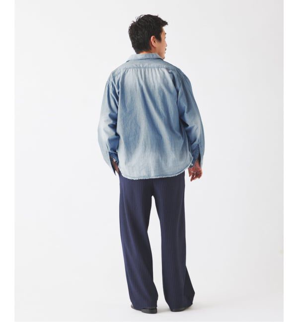 JOURNAL STANDARD relume「シャンブレー アンカット フリンジ シャツ」|シャツ・ブラウス|