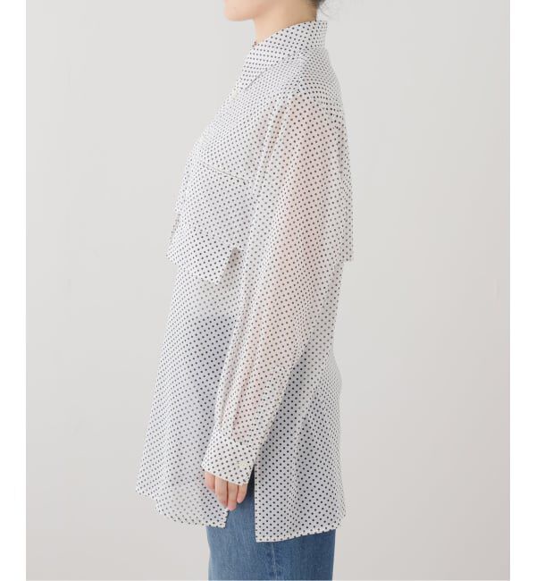 JOURNAL STANDARD「【MIOSMOKEY/ミオズモーキー】PLAID SHEER LAYEAD SHIRT」|シャツ・ブラウス|