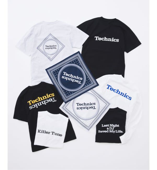JOURNAL STANDARD「Technics x JOURNAL STANDARD ロゴ プリントTシャツ」|Tシャツ・カットソー|