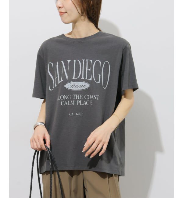 JOURNAL STANDARD relume「SANDIEGOロゴハーフスリーブTシャツ」|Tシャツ・カットソー|