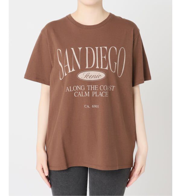 JOURNAL STANDARD relume「SANDIEGOロゴハーフスリーブTシャツ」|Tシャツ・カットソー|