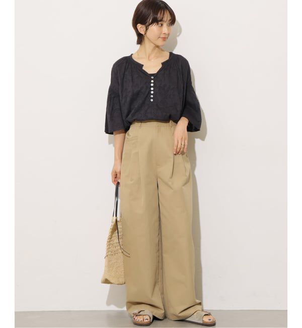 JOURNAL STANDARD relume「コットンジャガードブラウス」|シャツ・ブラウス|