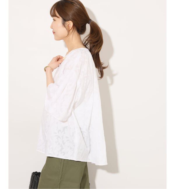 JOURNAL STANDARD relume「コットンジャガードブラウス」|シャツ・ブラウス|