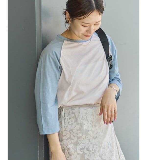 JOURNAL STANDARD「クルーネックシアーラグランTEE」|Tシャツ・カットソー|