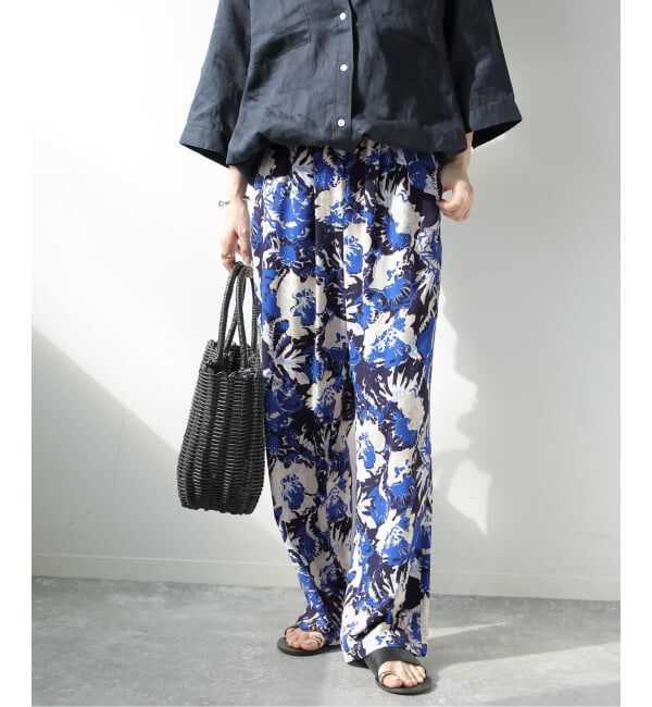 JOURNAL STANDARD relume「ビッグフラワープリントパンツ」|その他|