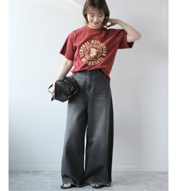 JOURNAL STANDARD relume「【GULFCOAST SPORTSWEAR】ロゴTシャツ」|Tシャツ・カットソー|