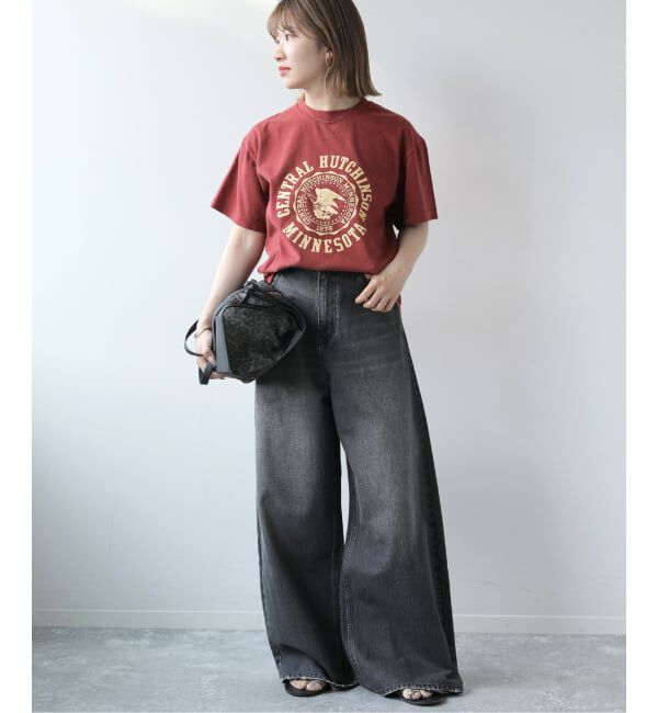 JOURNAL STANDARD relume「【GULFCOAST SPORTSWEAR】ロゴTシャツ」|Tシャツ・カットソー|