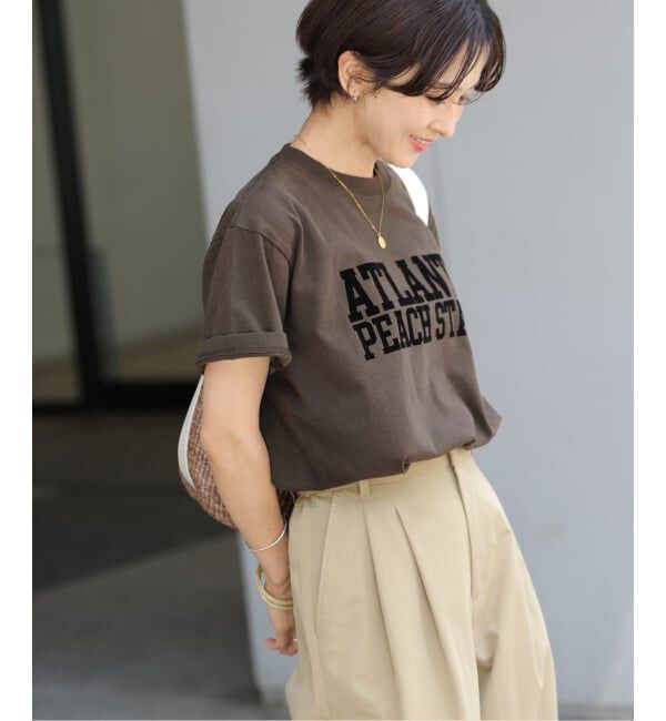 JOURNAL STANDARD relume「【GULFCOAST SPORTSWEAR】ロゴTシャツ」|Tシャツ・カットソー|