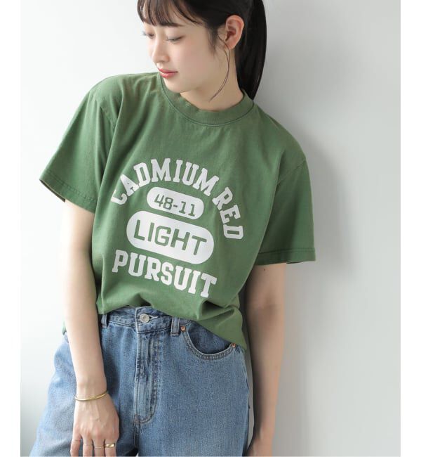 JOURNAL STANDARD relume「【GULFCOAST SPORTSWEAR】ロゴTシャツ」|Tシャツ・カットソー|グリーン