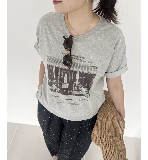 JOURNAL STANDARD「《追加2》汗ジミ防止天竺プリントT」|Tシャツ・カットソー|