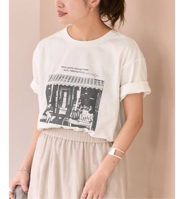 JOURNAL STANDARD「《追加2》汗ジミ防止天竺プリントT」|Tシャツ・カットソー|