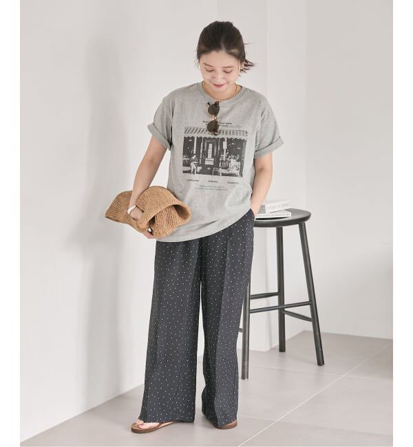 JOURNAL STANDARD「《追加2》汗ジミ防止天竺プリントT」|Tシャツ・カットソー|
