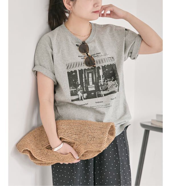 JOURNAL STANDARD「《追加2》汗ジミ防止天竺プリントT」|Tシャツ・カットソー|