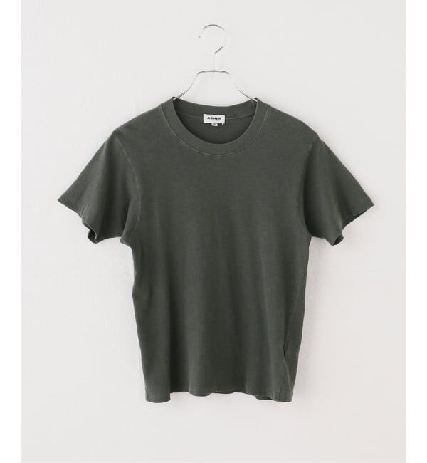 JOURNAL STANDARD「【ASHER / アッシャー】 Amelia Vintage Tシャツ」|Tシャツ・カットソー|カーキ