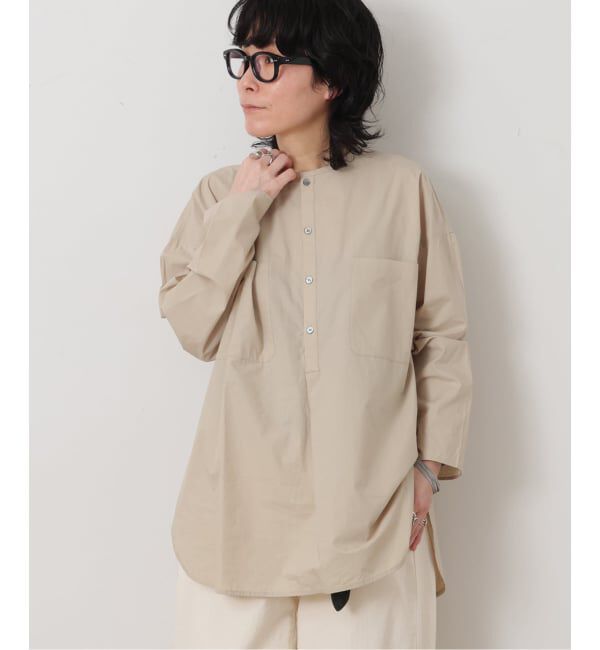 journal standard luxe「スジャータコットン ヘンリーシャツ」|シャツ・ブラウス|