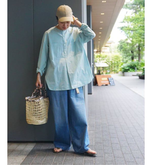 journal standard luxe「スジャータコットン ヘンリーシャツ」|シャツ・ブラウス|