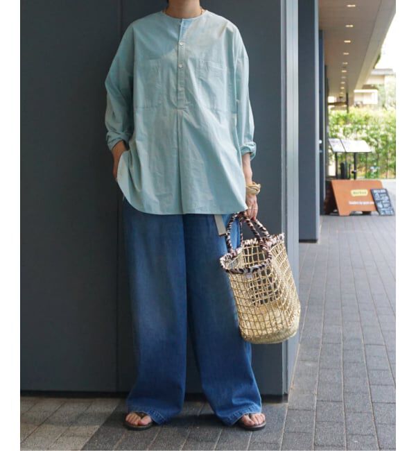 journal standard luxe「スジャータコットン ヘンリーシャツ」|シャツ・ブラウス|