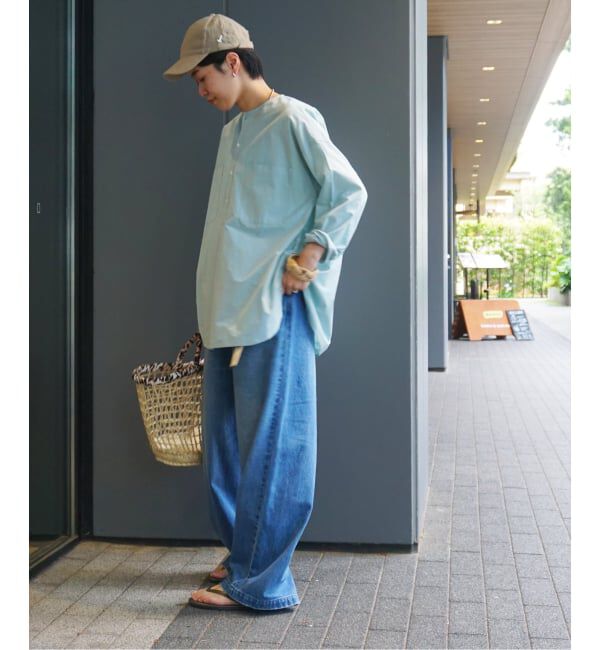 journal standard luxe「スジャータコットン ヘンリーシャツ」|シャツ・ブラウス|