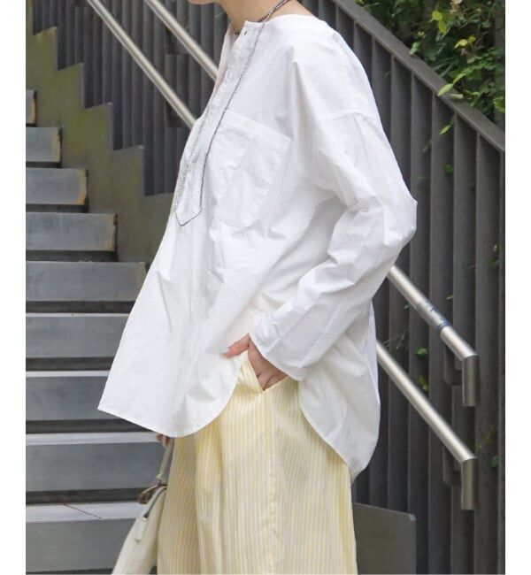 journal standard luxe「スジャータコットン ヘンリーシャツ」|シャツ・ブラウス|