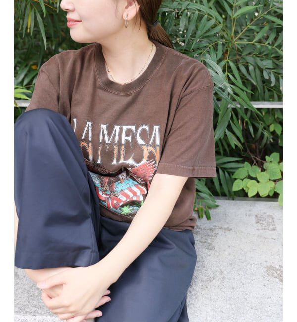 JOURNAL STANDARD「JS FES VINTAGE Tシャツ」|Tシャツ・カットソー|ブラウン