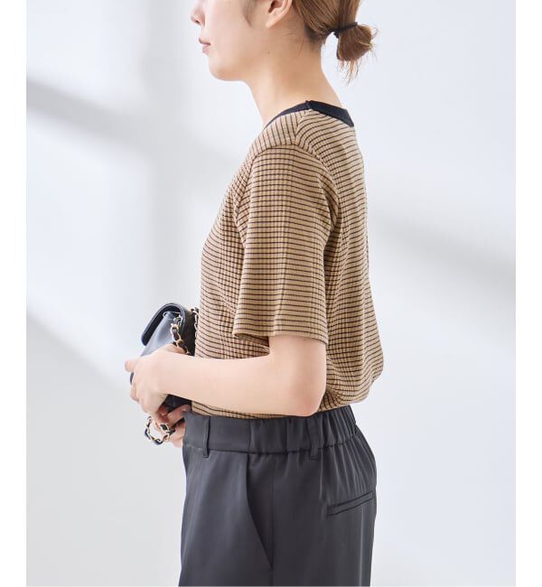 journal standard L'essage「ボーダーTシャツ」|Tシャツ・カットソー|