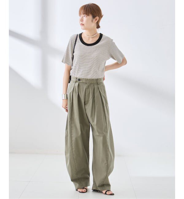 journal standard L'essage「ボーダーTシャツ」|Tシャツ・カットソー|