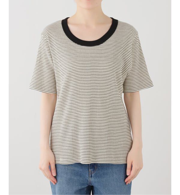 journal standard L'essage「ボーダーTシャツ」|Tシャツ・カットソー|