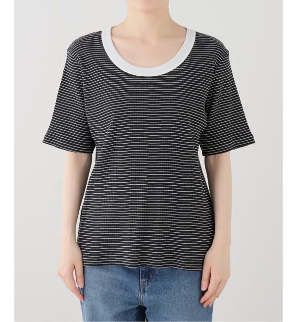 journal standard L'essage「ボーダーTシャツ」|Tシャツ・カットソー|