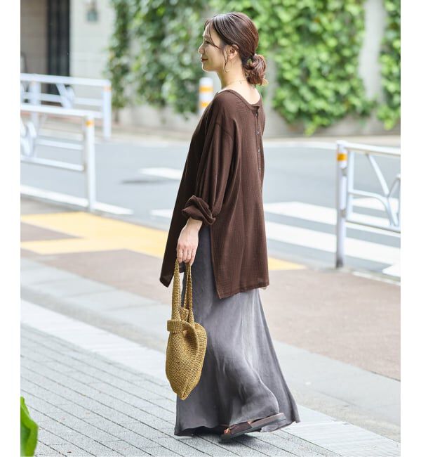 JOURNAL STANDARD「《追加》ソフトガーゼ2WAYビッグプルオーバー」|シャツ・ブラウス|