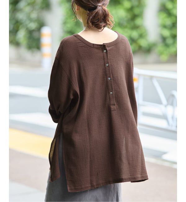 JOURNAL STANDARD「《追加》ソフトガーゼ2WAYビッグプルオーバー」|シャツ・ブラウス|