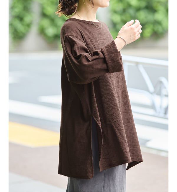 JOURNAL STANDARD「《追加》ソフトガーゼ2WAYビッグプルオーバー」|シャツ・ブラウス|