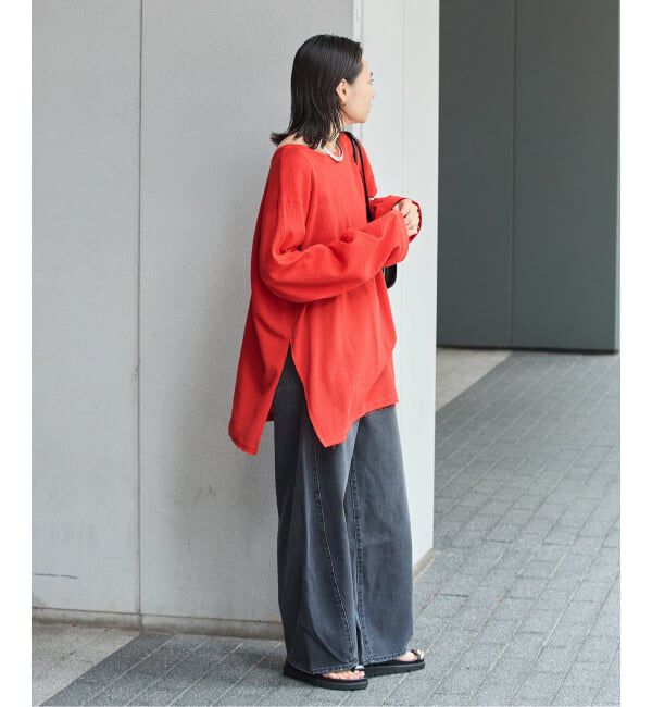 JOURNAL STANDARD「《追加》ソフトガーゼ2WAYビッグプルオーバー」|シャツ・ブラウス|