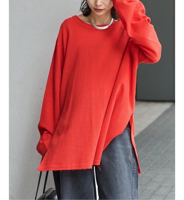 JOURNAL STANDARD「《追加》ソフトガーゼ2WAYビッグプルオーバー」|シャツ・ブラウス|