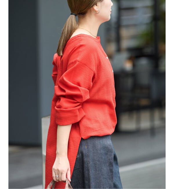 JOURNAL STANDARD「《追加》ソフトガーゼ2WAYビッグプルオーバー」|シャツ・ブラウス|