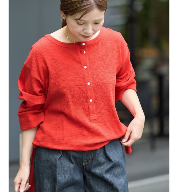 JOURNAL STANDARD「《追加》ソフトガーゼ2WAYビッグプルオーバー」|シャツ・ブラウス|