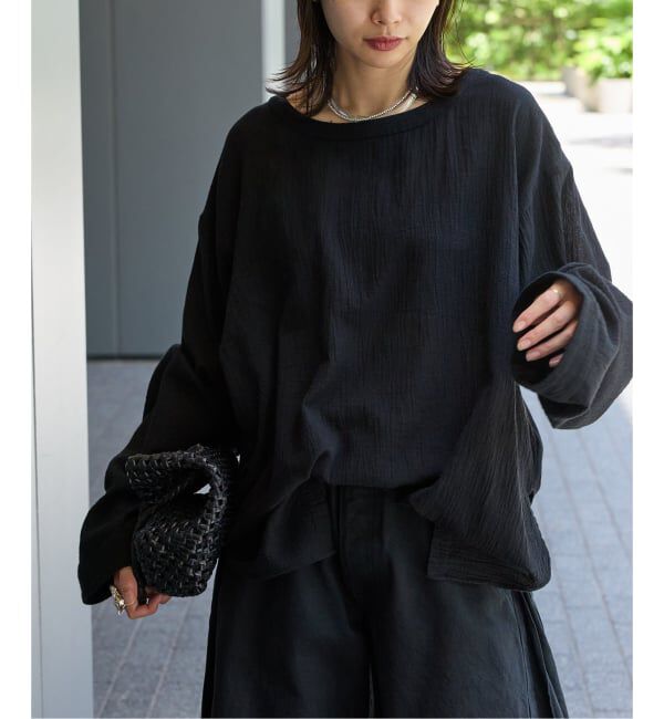JOURNAL STANDARD「《追加》ソフトガーゼ2WAYビッグプルオーバー」|シャツ・ブラウス|