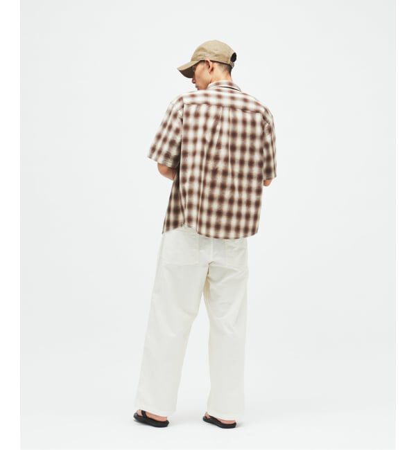 JOURNAL STANDARD「スペック チェック ボイル ジップ シャツ」|シャツ・ブラウス|