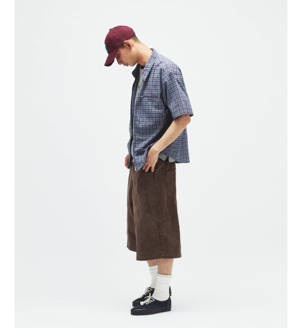 JOURNAL STANDARD「スペック チェック ボイル ジップ シャツ」|シャツ・ブラウス|