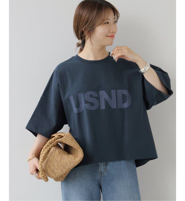 JOURNAL STANDARD relume「ビッグUSTee」|Tシャツ・カットソー|ネイビー