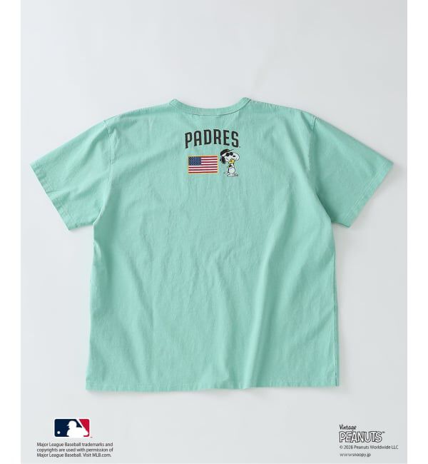JOURNAL STANDARD relume「《追加予約》PEANUTS / ピーナッツ 別注 MLB ベースボール プリントTシャツ」|Tシャツ・カットソー|