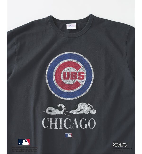 JOURNAL STANDARD relume「《追加予約》PEANUTS / ピーナッツ 別注 MLB ベースボール プリントTシャツ」|Tシャツ・カットソー|