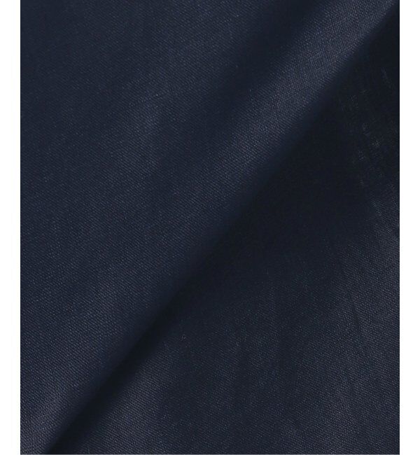 Spick and Span「≪追加≫80リネンカシュクールビッグシャツ」|シャツ・ブラウス|