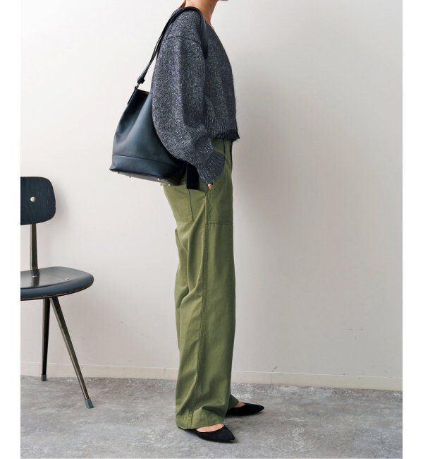 Spick and Span「≪追加≫ルーズベイカーパンツ」|カーゴ|
