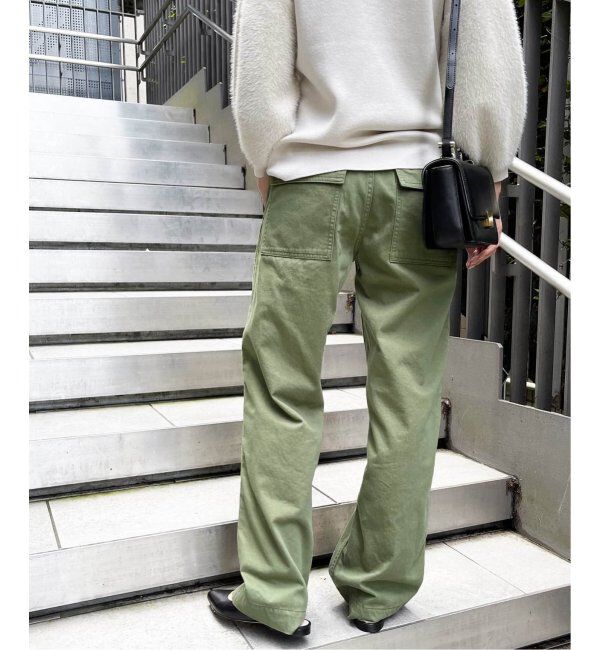 Spick and Span「≪追加≫ルーズベイカーパンツ」|カーゴ|