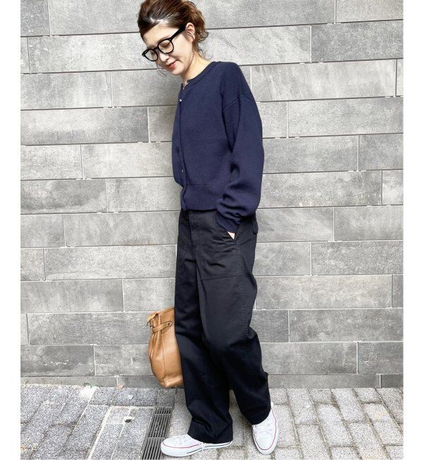 Spick and Span「≪追加≫ルーズベイカーパンツ」|カーゴ|