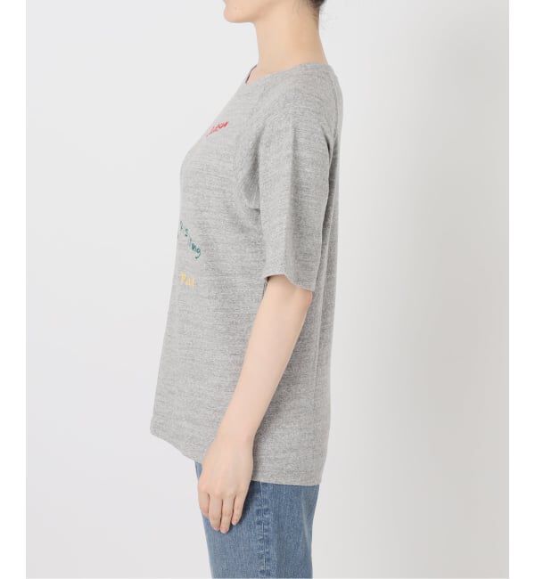 FRAMeWORK「スラブ天竺刺繍ラグランTEE」|Tシャツ・カットソー|