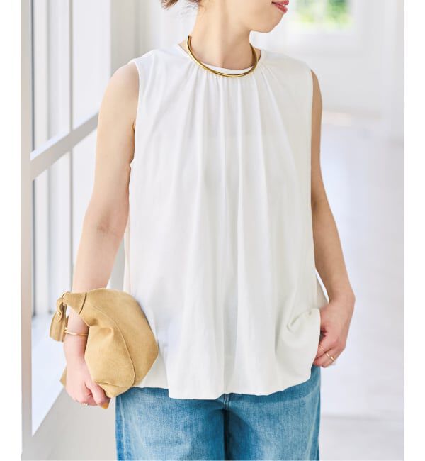 Spick and Span「バルーンヘムカットソー」|Tシャツ・カットソー|ホワイト A