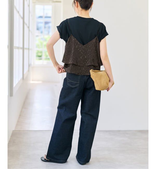 Spick and Span「《追加》TICCA / ティッカ 2wayレオパードビスチェ」|キャミソール|