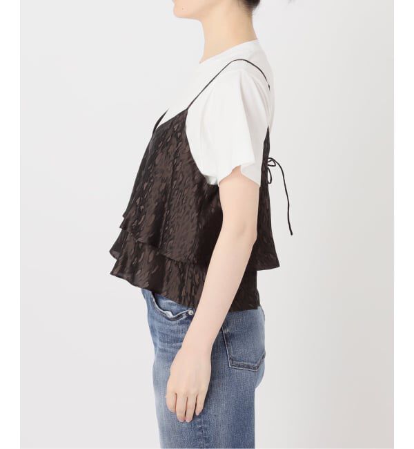Spick and Span「《追加》TICCA / ティッカ 2wayレオパードビスチェ」|キャミソール|